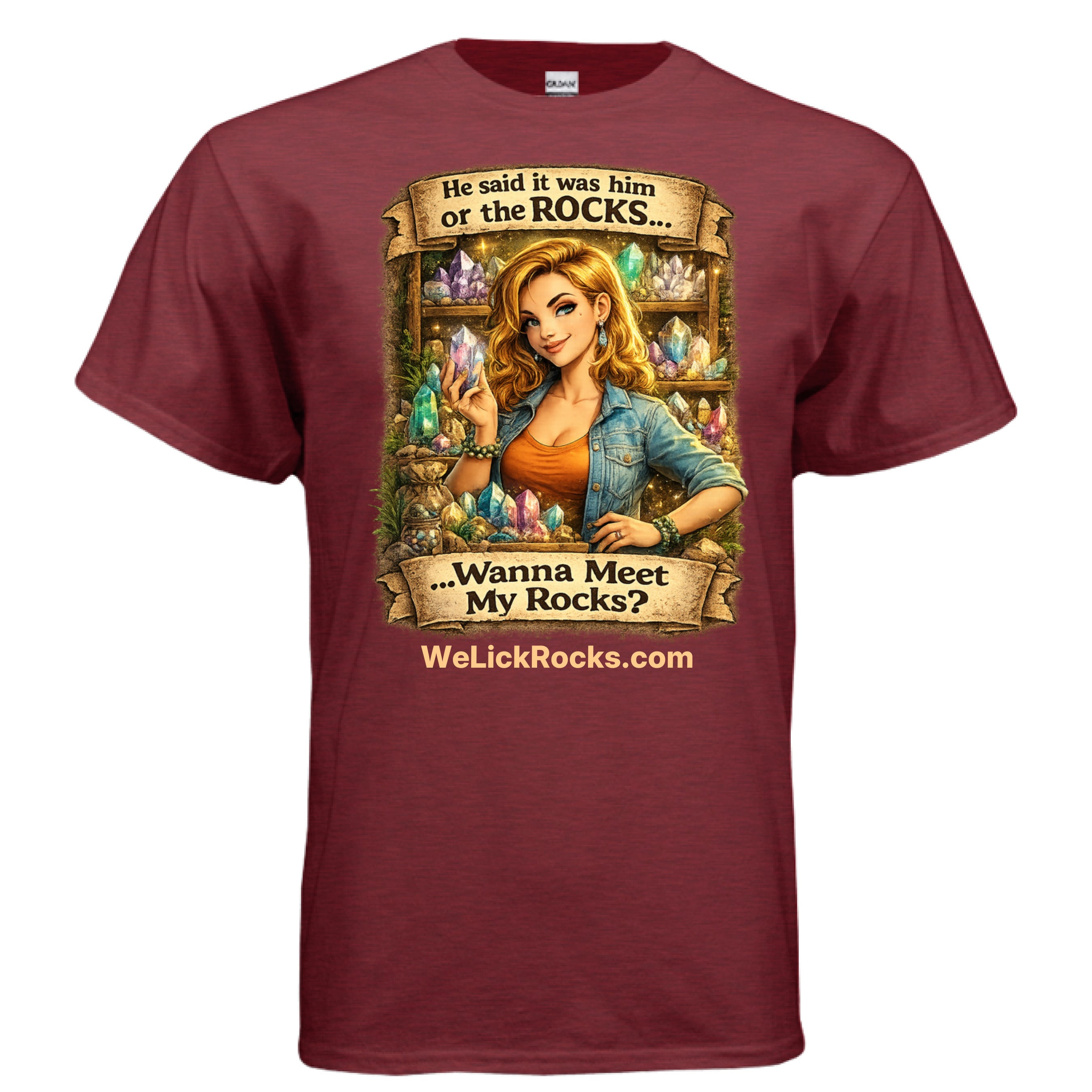 ANTIQUE CHERRY RED - FRONT