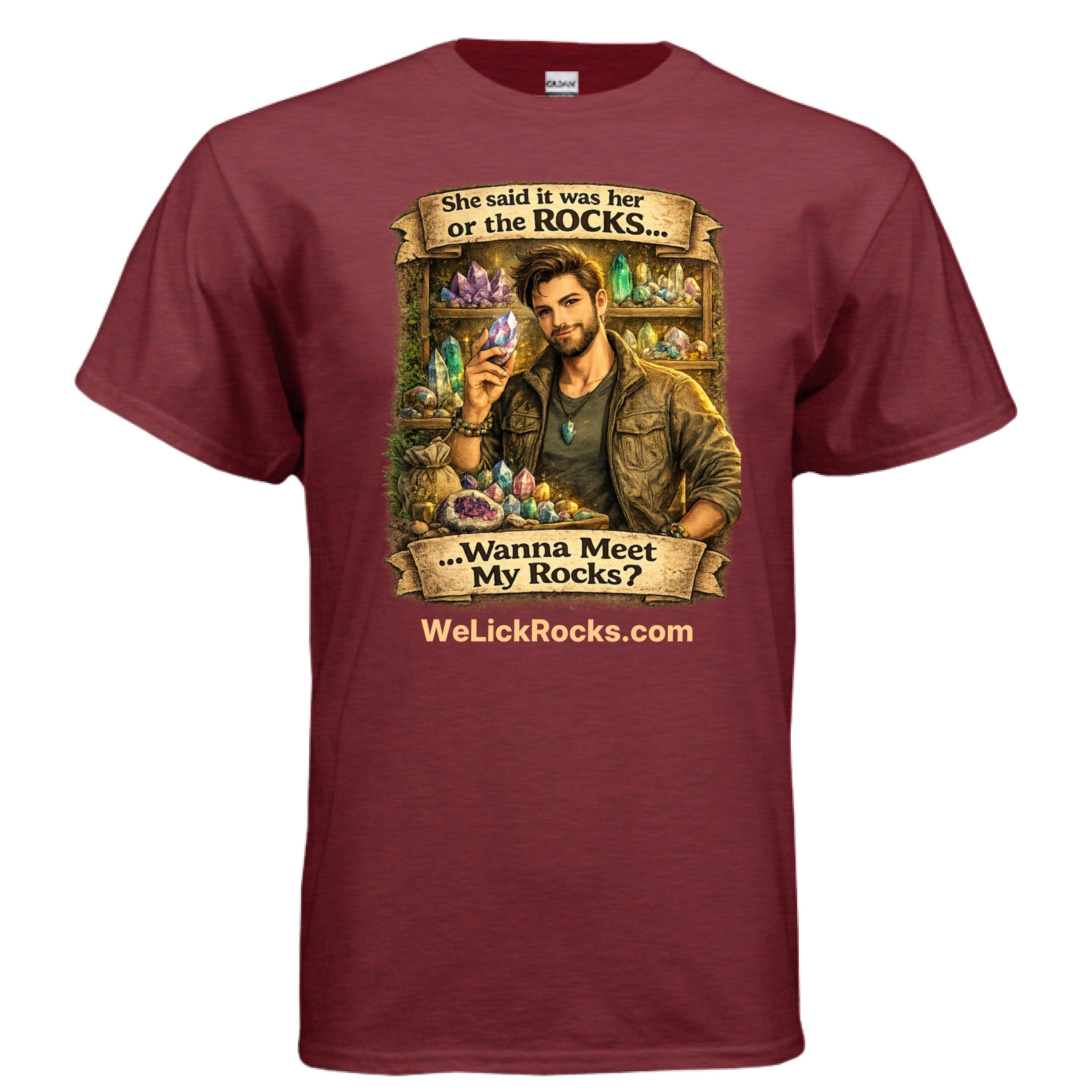 ANTIQUE CHERRY RED - FRONT