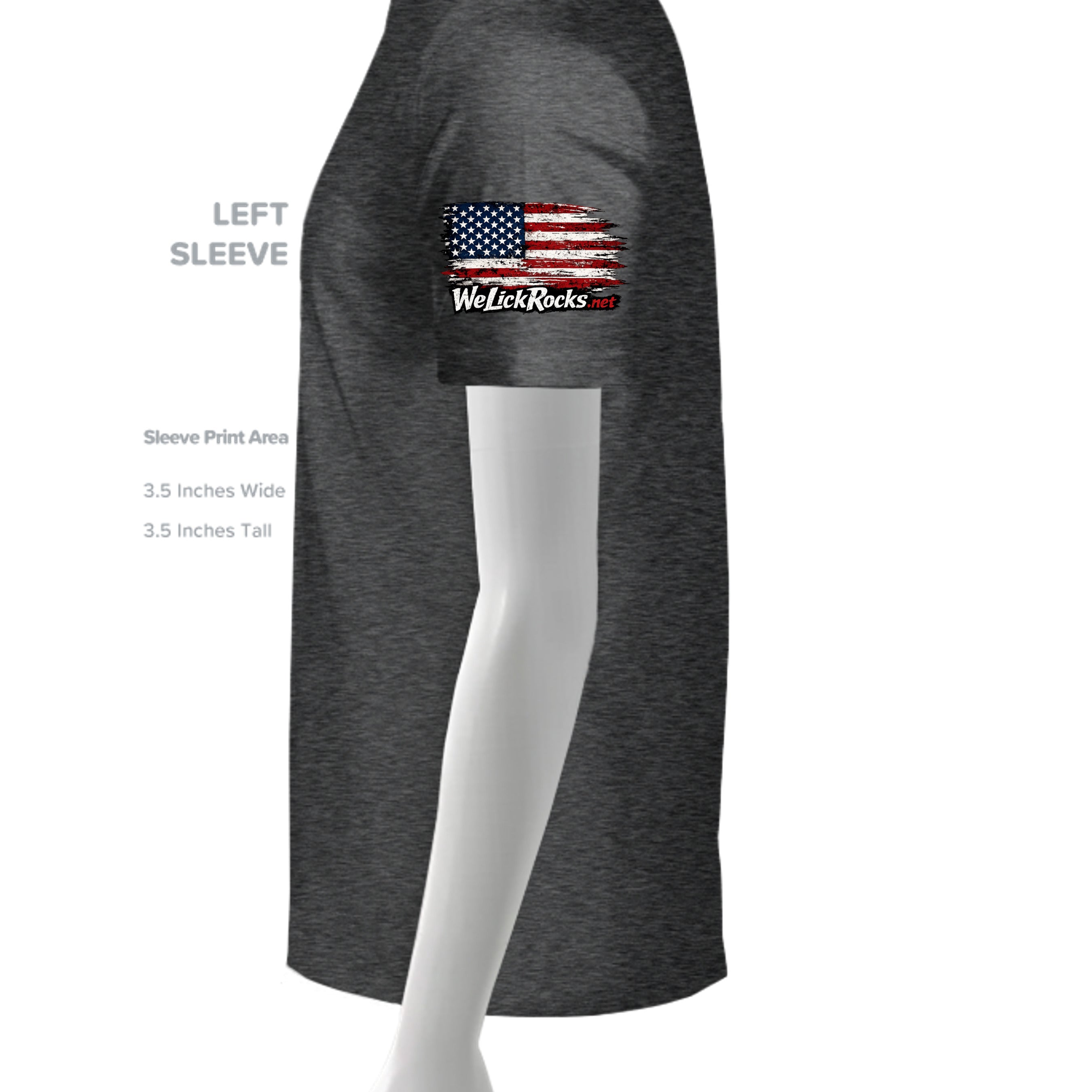 DARK HEATHER - G200 - SLEEVE_LEFT